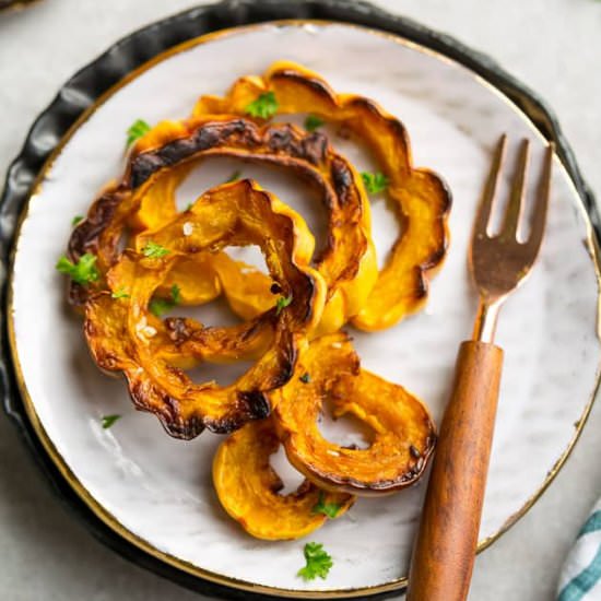 Roasted Delicata Squash