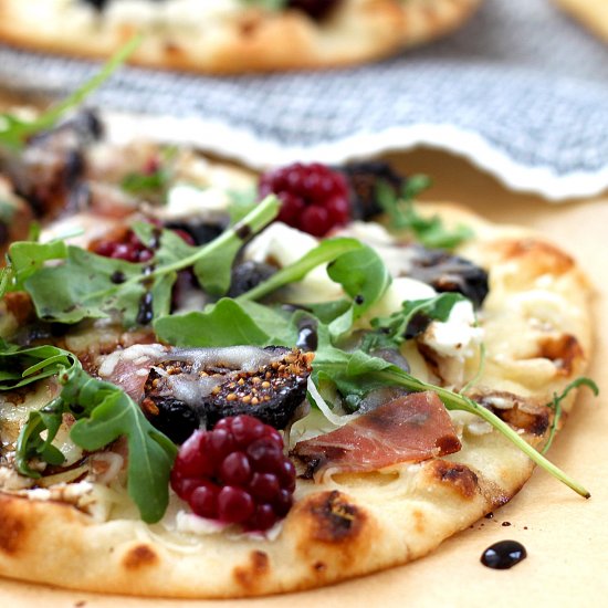 Berry, Fig, & Prosciutto Flatbread