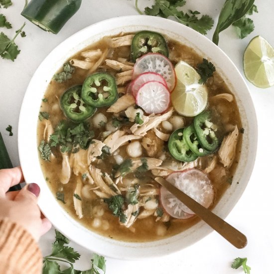 Southwestern Chicken Posole