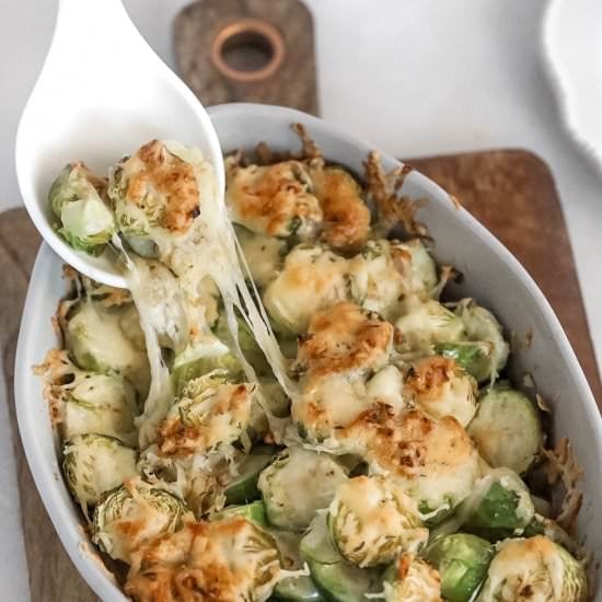 Brussel Sprout Gratin