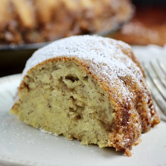 Dairy-Free Bundt Cake Banana Bread