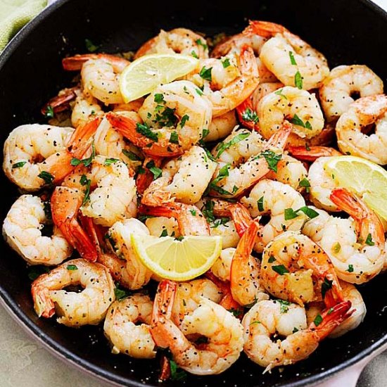 Lemon Pepper Shrimp