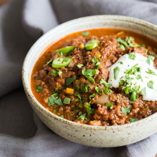 Instant Pot Enchilada Soup