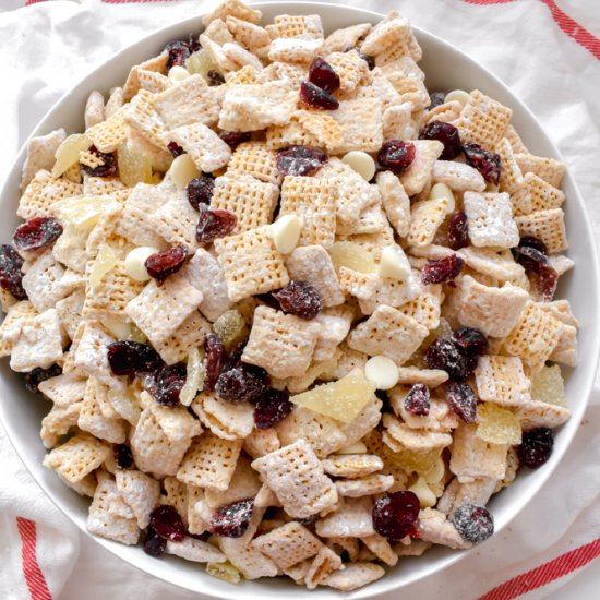 Cranberry Bliss Puppy Chow