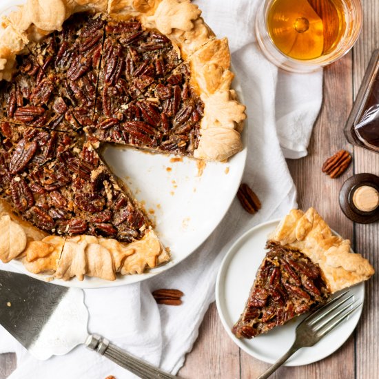 Maple Bourbon Pecan Pie