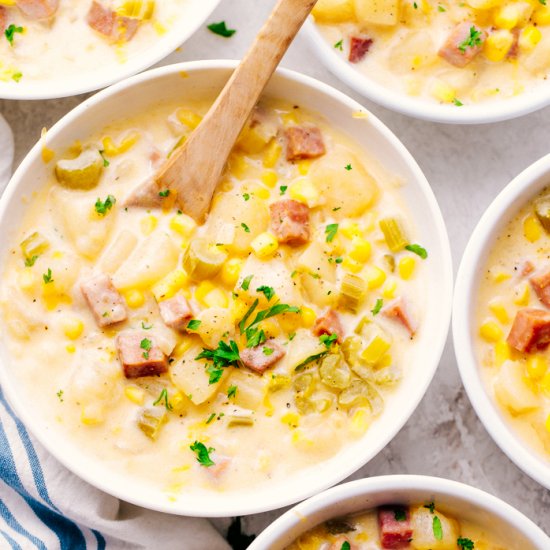 Ham and potato soup