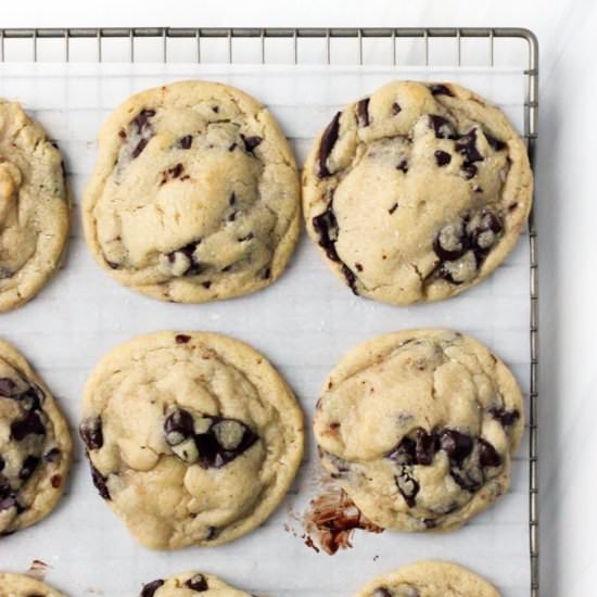 Chocolate Chip Tahini Cookies