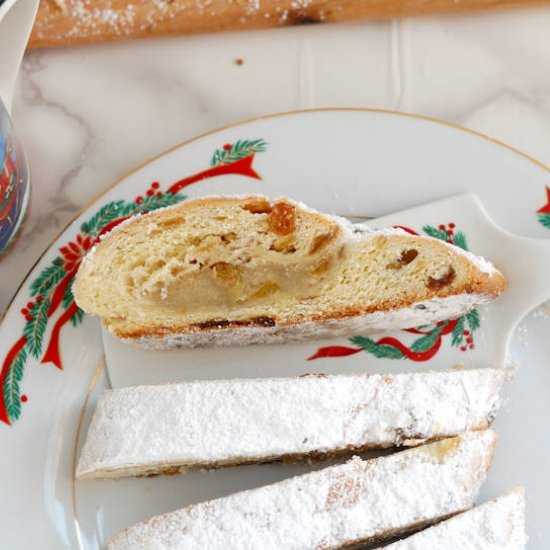 Almond Filled Stollen