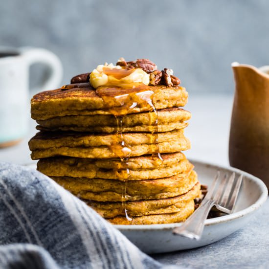 pumpkin pancakes GF