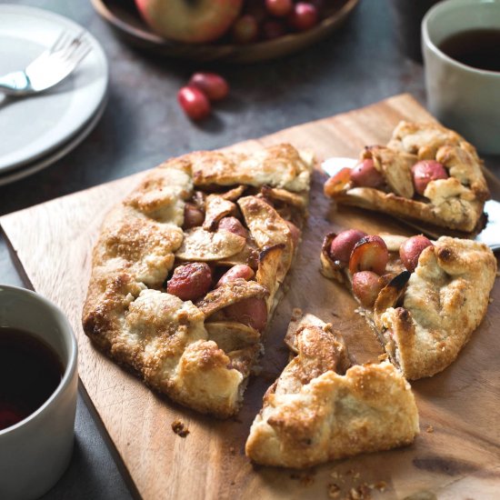 Apple-Grape Galette