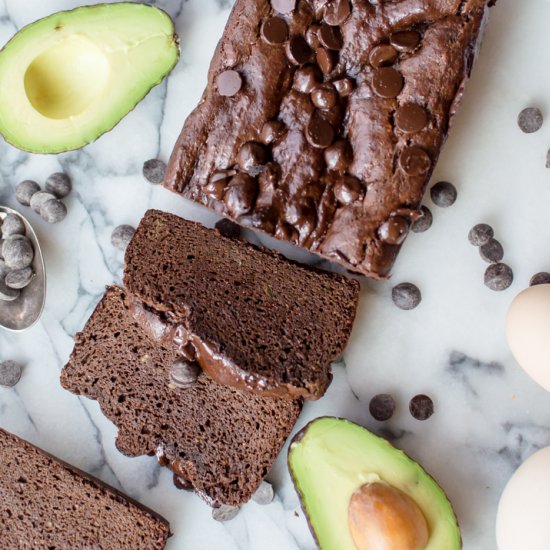 Chocolate Avocado Bread