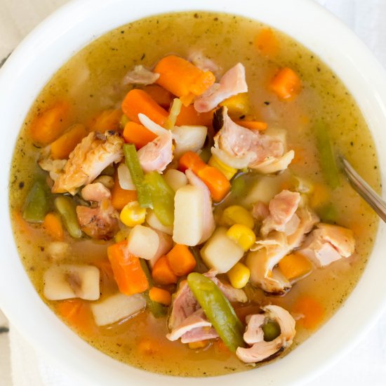 Quick Chicken Vegetable Soup