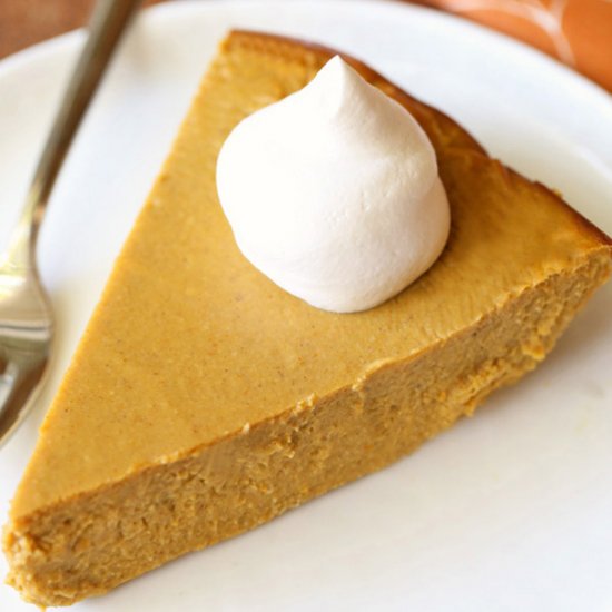 keto crustless pumpkin pie