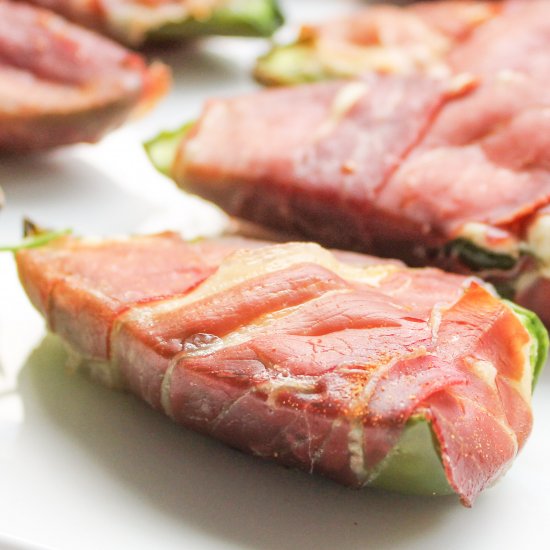 Prosciutto-Wrapped Jalapeno Poppers