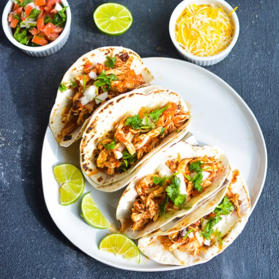 Chicken Tinga Tacos