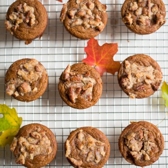 Flourless Sweet Potato Pie Muffins