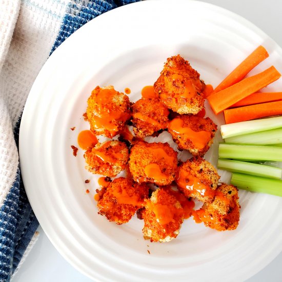 Crispy Buffalo Cauliflower Wings