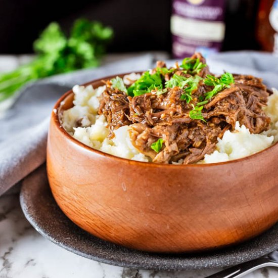 Honey Balsamic Beef (Instant Pot)