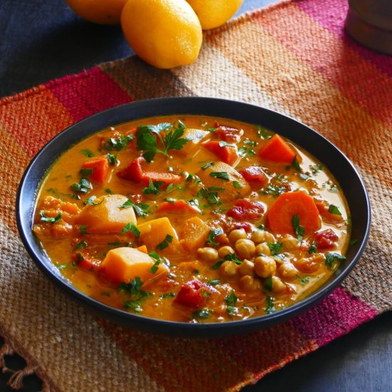 Veg Instant Pot Moroccan Stew