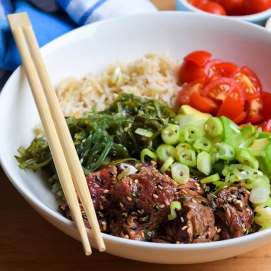 How To Make Seared Steak Poké