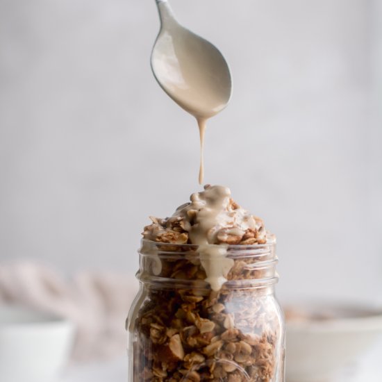 Maple Tahini Granola