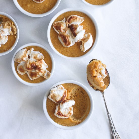 Sweet Potato Custard Pots