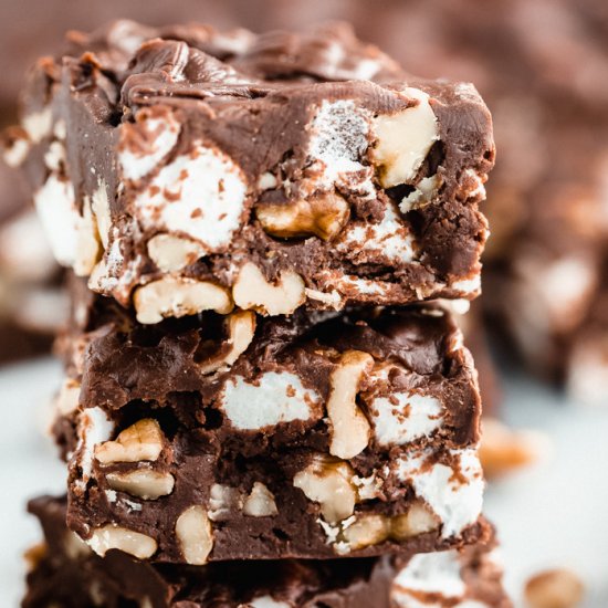 Rocky Road Fudge