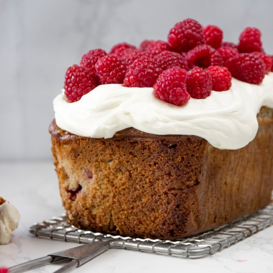 Raspberry Banana Bread