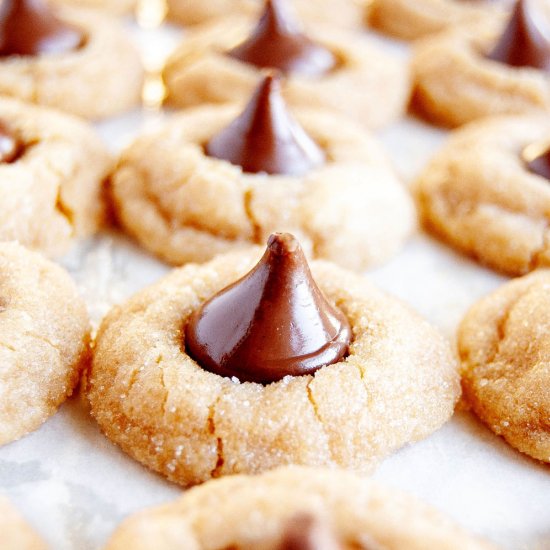 Classic Peanut Butter Blossoms