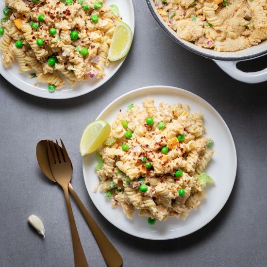 Vegan Tuna Salad Pasta