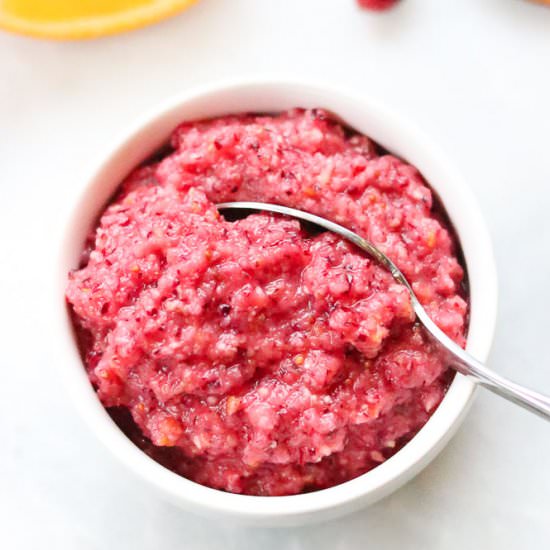 Fresh Cranberry Relish