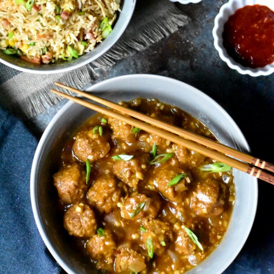 Vegetable Manchurian