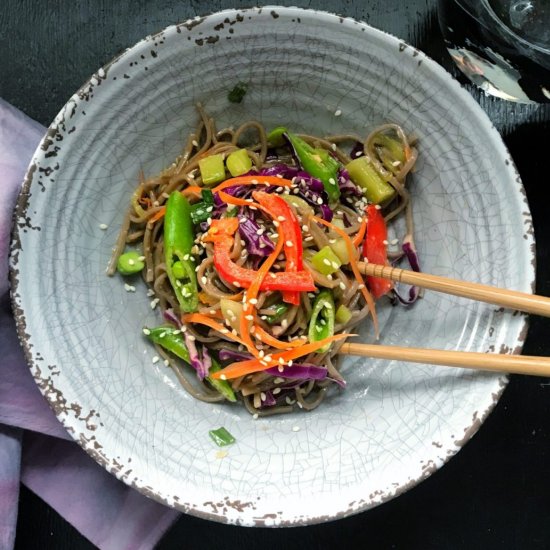 Soba Noodle Salad