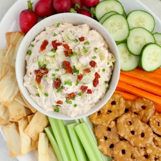 Sun Dried Tomato Artichoke Dip