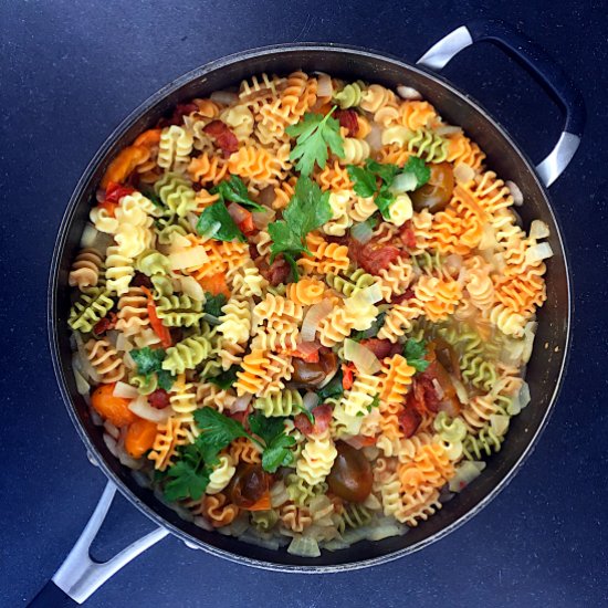 One-Pot Pasta Radiatore