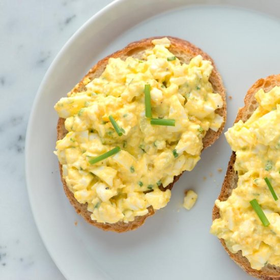 The Best Egg Salad Sandwich