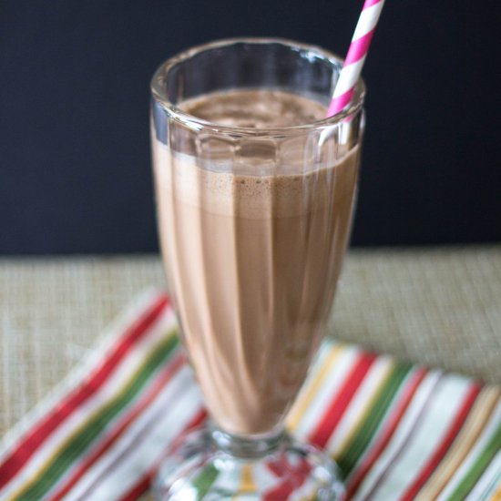 Peanut Butter Chocolate Milkshake