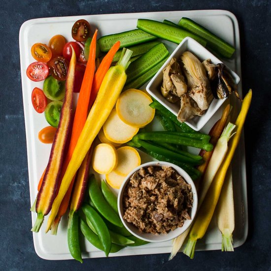 How to Assemble a Crudite Platter