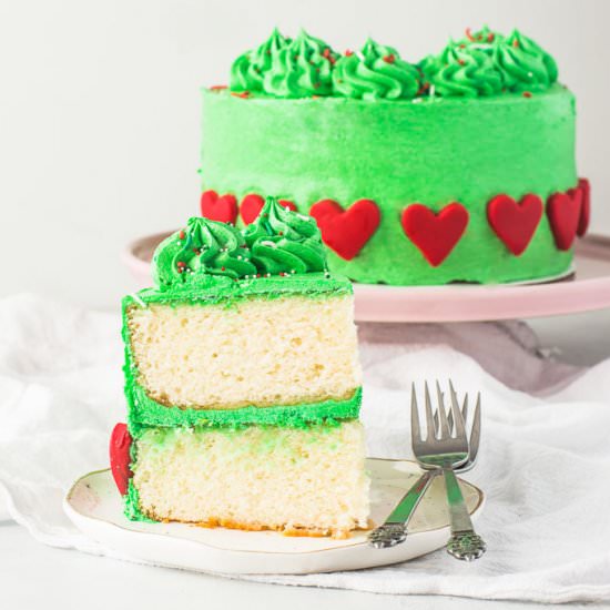 Grinch Cake