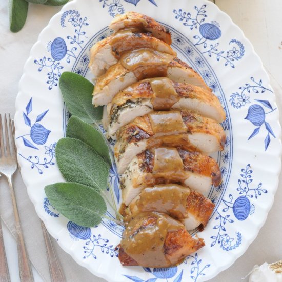 Sage Roasted Turkey Breast