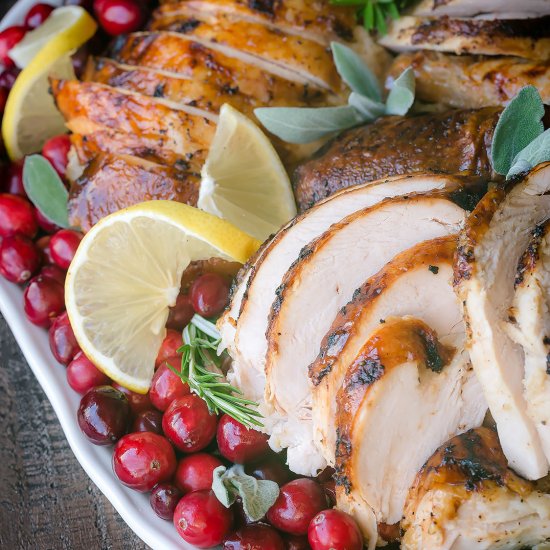 Lemon Herb Roast Turkey