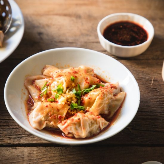 Sichuan Spicy Wontons