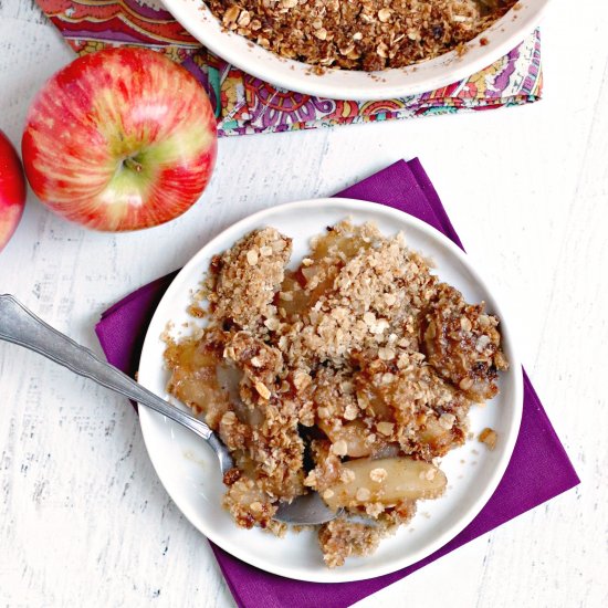 Vegan Apple Crumble