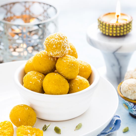 MANGO COCONUT LADOO