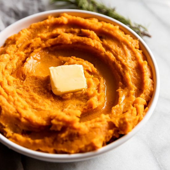 Chipotle Mashed Sweet Potatoes