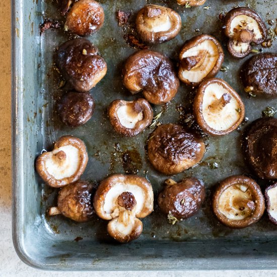 Oven Roasted Mushrooms