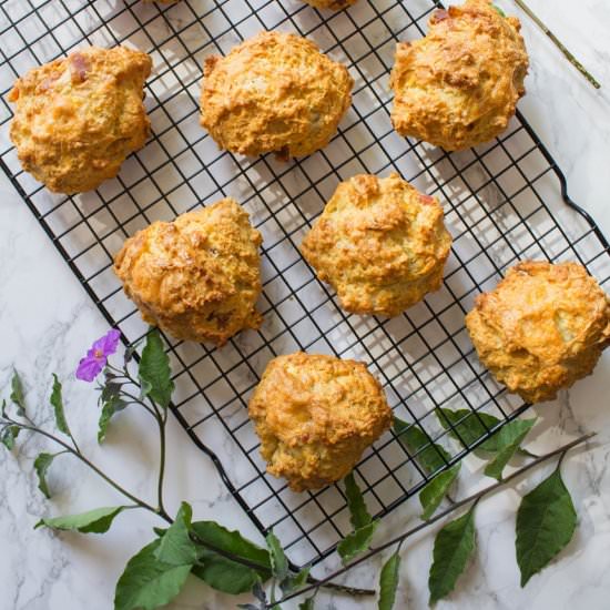 Bacon Cheddar Biscuits