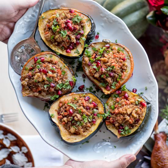 Stuffed Acorn Squash