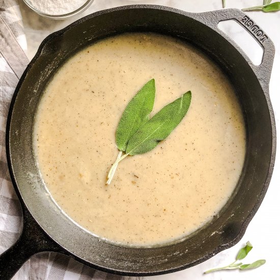 Easy Turkey Sage Gravy