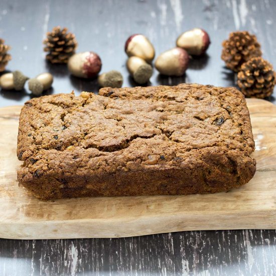 Carrot Christmas loaf cake